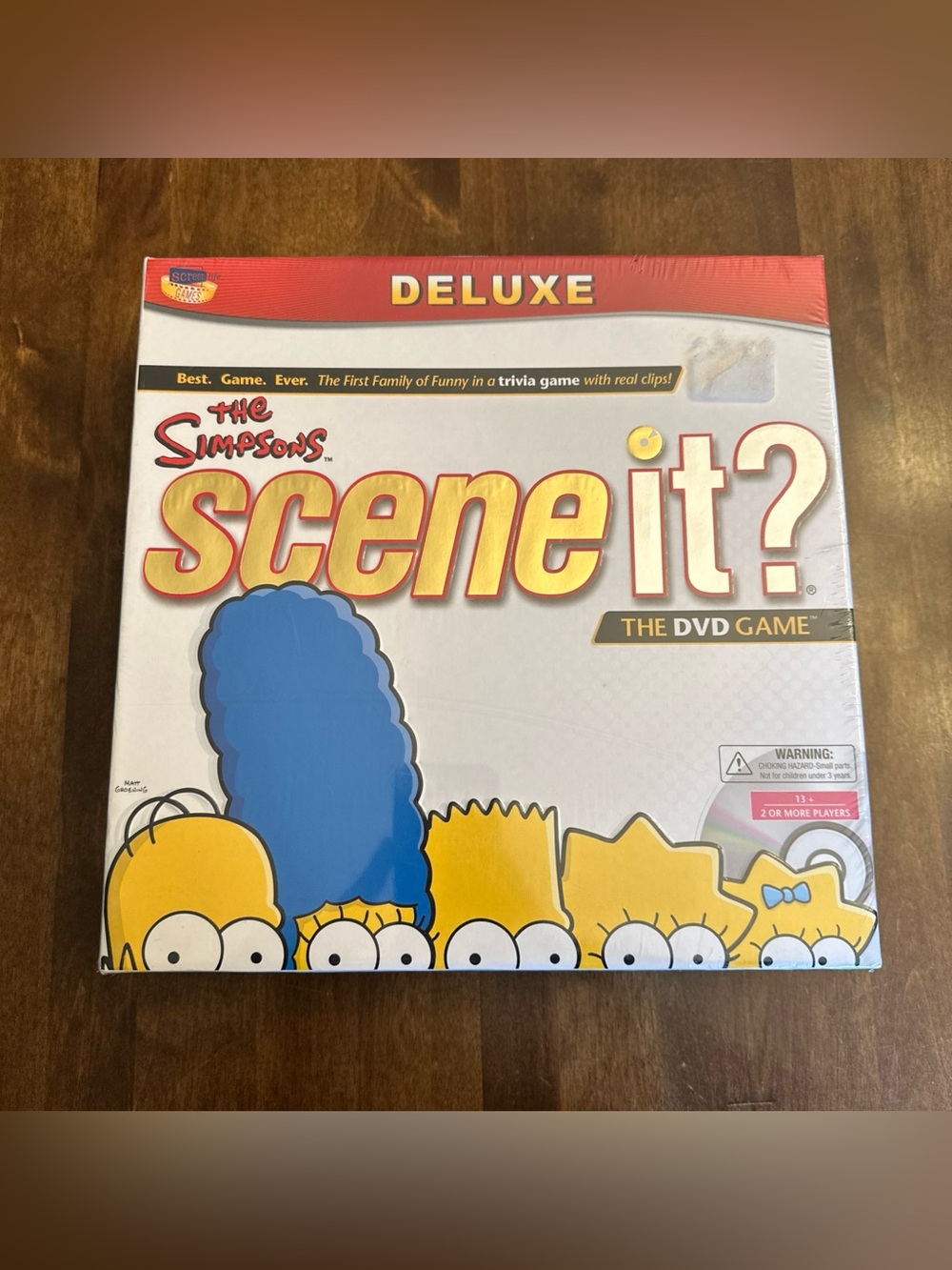 Scene It? The Simpsons Deluxe Edition DVD Trivia Video Game 2009 NEW SEALED